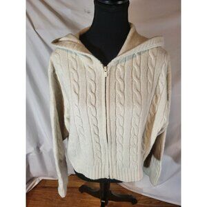 Sunday Best Cream Cable Knit Cardigan